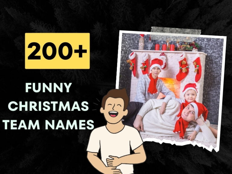 Funny Christmas Team Names