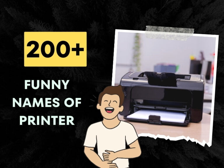 Funny Names Of Printer