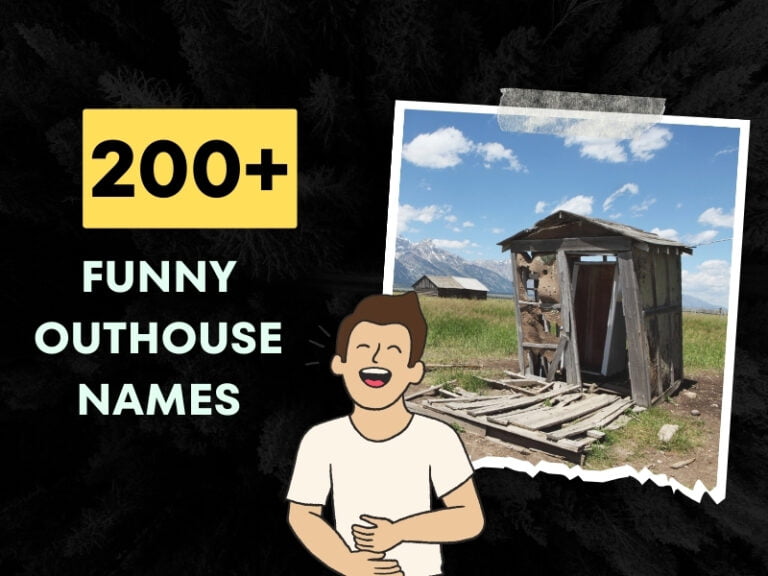 Funny Outhouse Names