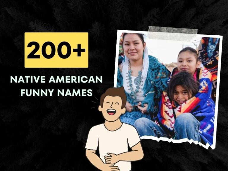 Native American Funny Names